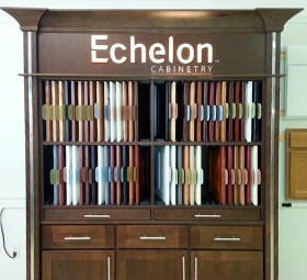 Kitchen Cabinet Showroom Lehigh Valley, Poconos, PA. Featuring Echelon Cabinetry
