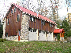 Custom built home constructed near Jim Thorpe, PA. at the base of the Poconos in Carbon County, PA.