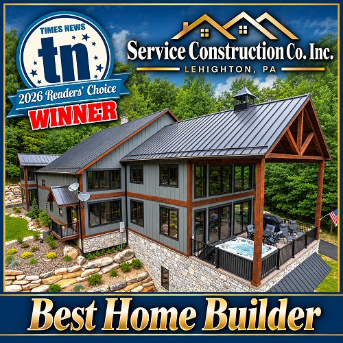 Voted Best Home Builder Carbon Monroe County Service Construction Co Inc